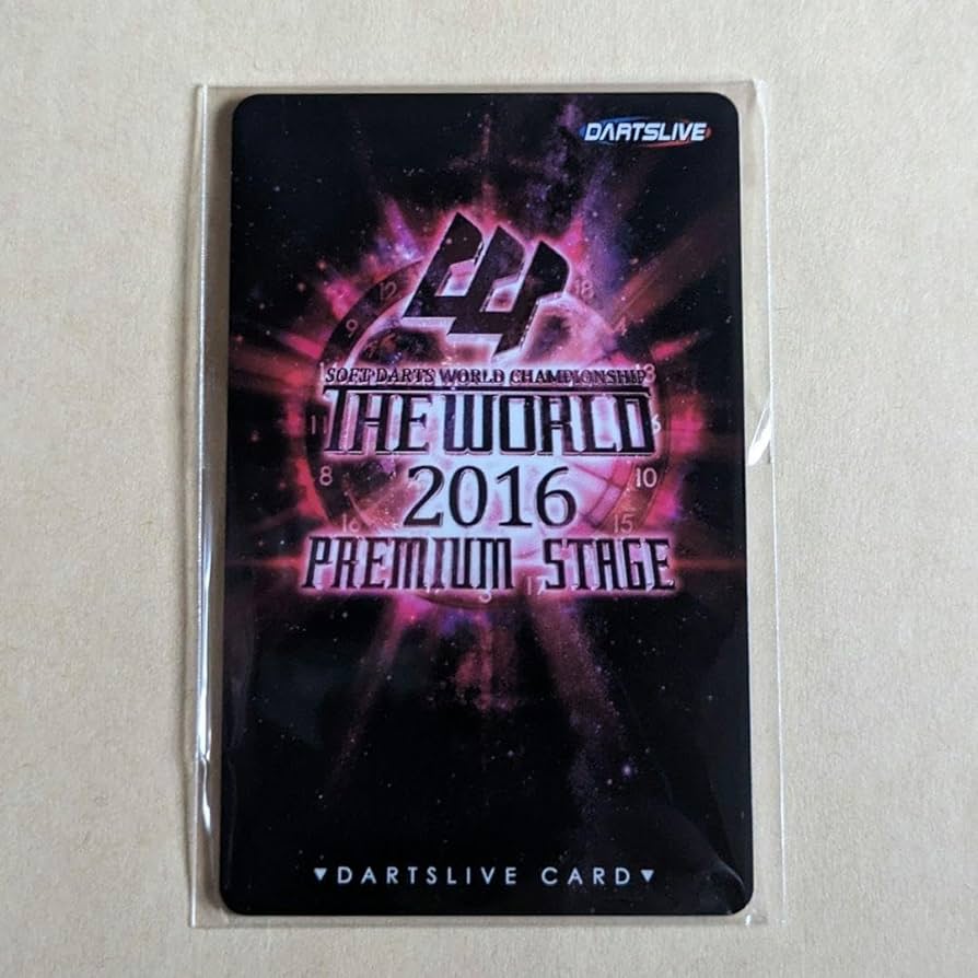 DARTSLIVE THE WORLD 2016 ダーツライブカード DARTSLIVE THE WORLD 2016 ダーツライブカード ダーツライブ